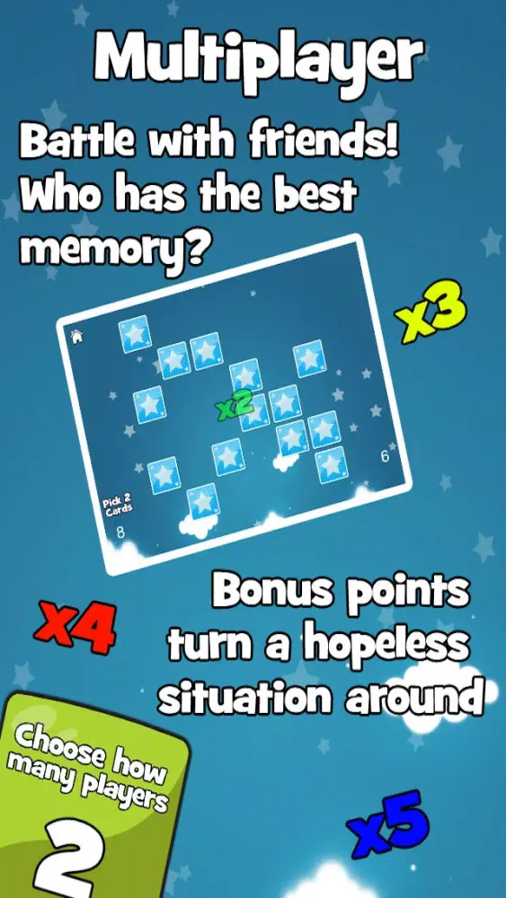 Flip Match 2 - Card Matching game for children应用截图